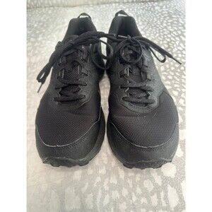ASICS ortholite all black size 10